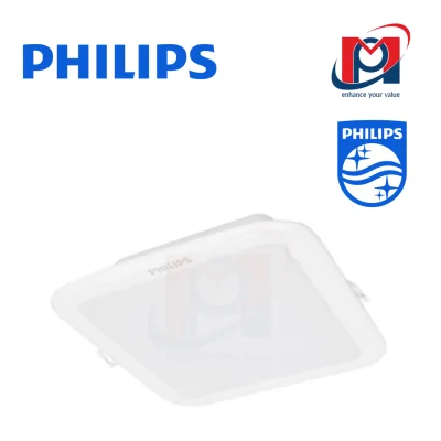 Bộ đèn downlight LED Vuông DN027B G3 LED6 6W 220-240V L100 SQ - PHILIPS