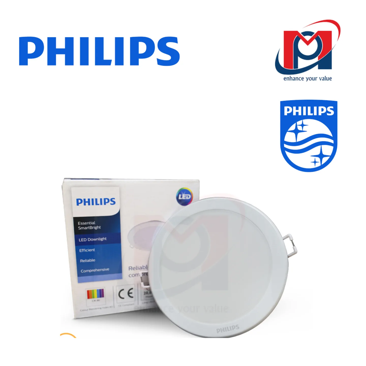 Bộ đèn downlight LED DN027B G3 LED20 19W 220-240V D200 RD - PHILIPS