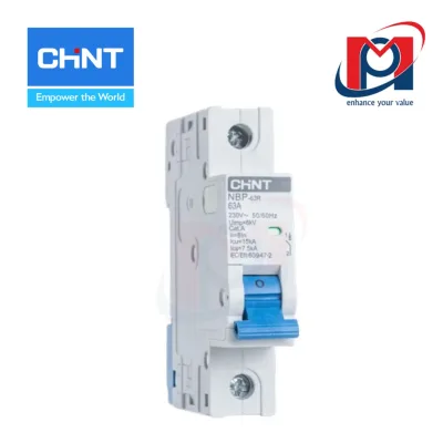 Cầu dao tự động MCB NBP-63R 1P 63A -  CHINT - 352371