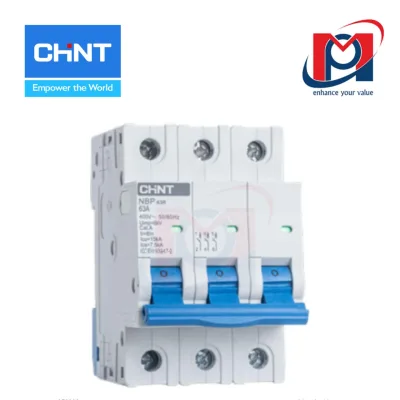 Cầu dao tự động MCB NBP-63R 3P 6A -  CHINT - 352390