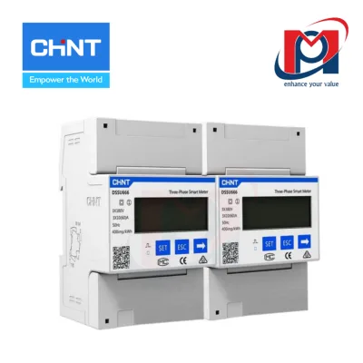Đồng hồ đo điện DSSU666 3×400V1.5(6)A RS485 4P -  CHINT - 313277