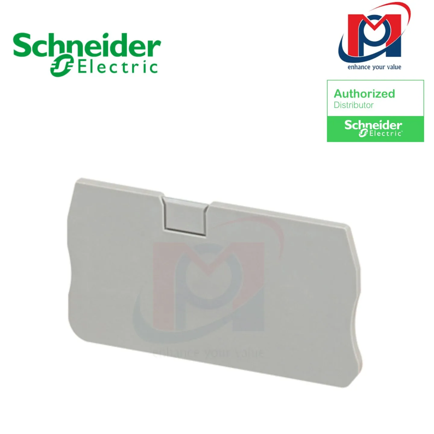 Miếng chặn đầu nối END COVER, 2PTS, 2,2MM WIDTH, FOR SPRING - Schneider - NSYTRACR22