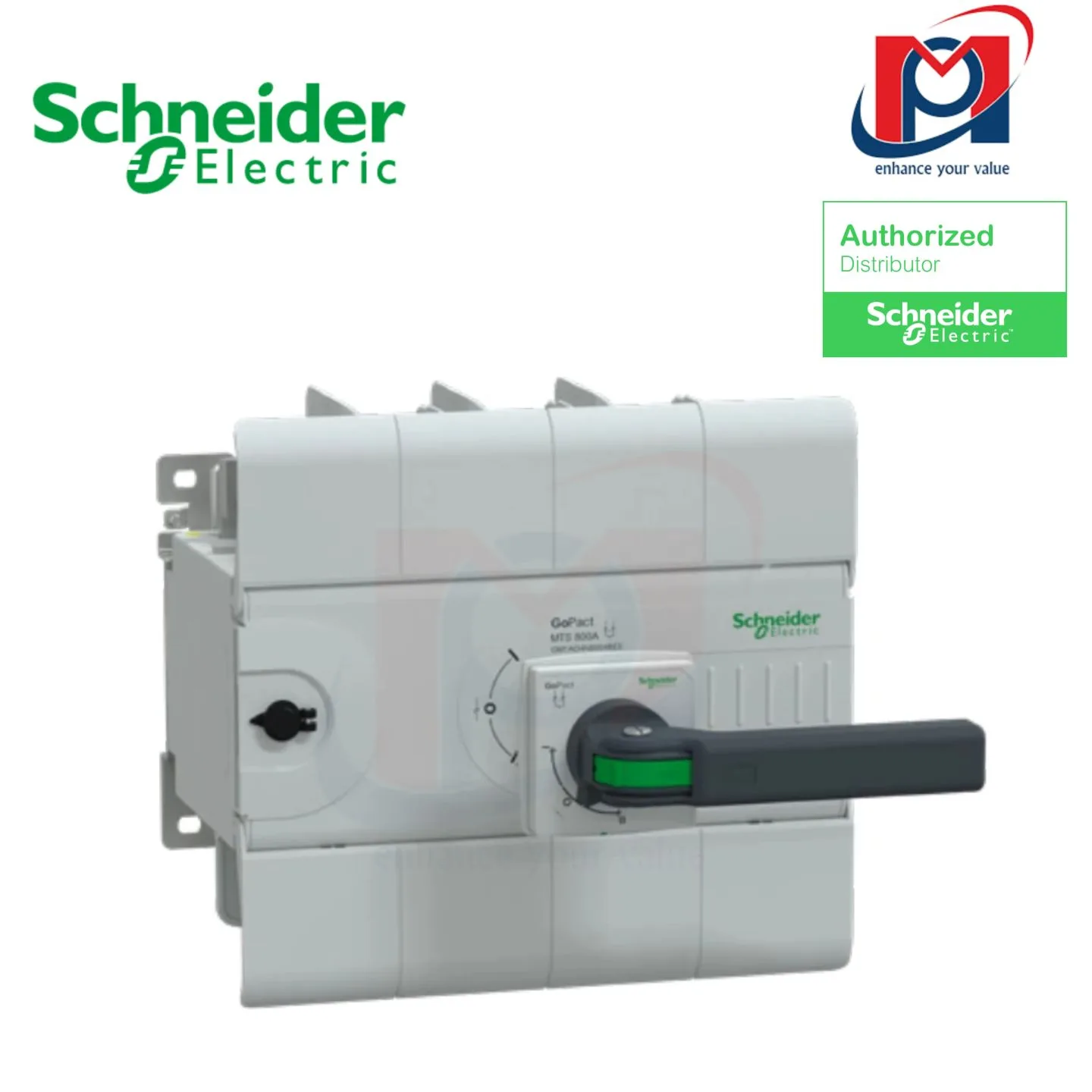 Bộ chuyển nguồn GoPact MTS Frame 3-250A-Extended Handle-4P-415V-Open Transition - Schneider - GM32D4N2504BEE