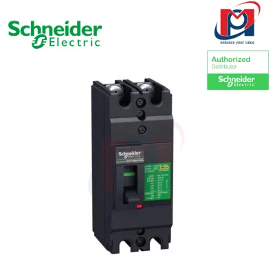 Cầu dao tự động MG EZC100 H 30kA 2P/2T 63A -  Schneider - EZC100H2063
