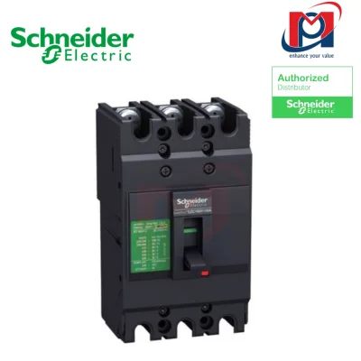 Cầu dao tự động EZC 3P B 25A - Schneider - EZC100B3025