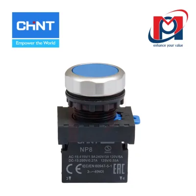 Nút nhấn  NP8-11X/31 BLU -  CHINT - 667141