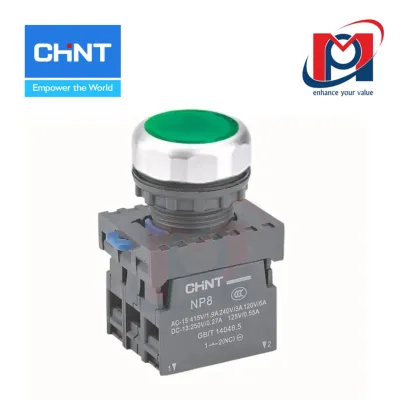 Nút nhấn  NP8-20X/31 GRN -  CHINT - 667228