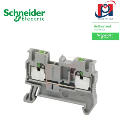 Đầu nối SPRING TERMINAL, FEED THROUGH, 2 POINTS, -  Schneider - NSYTRR42