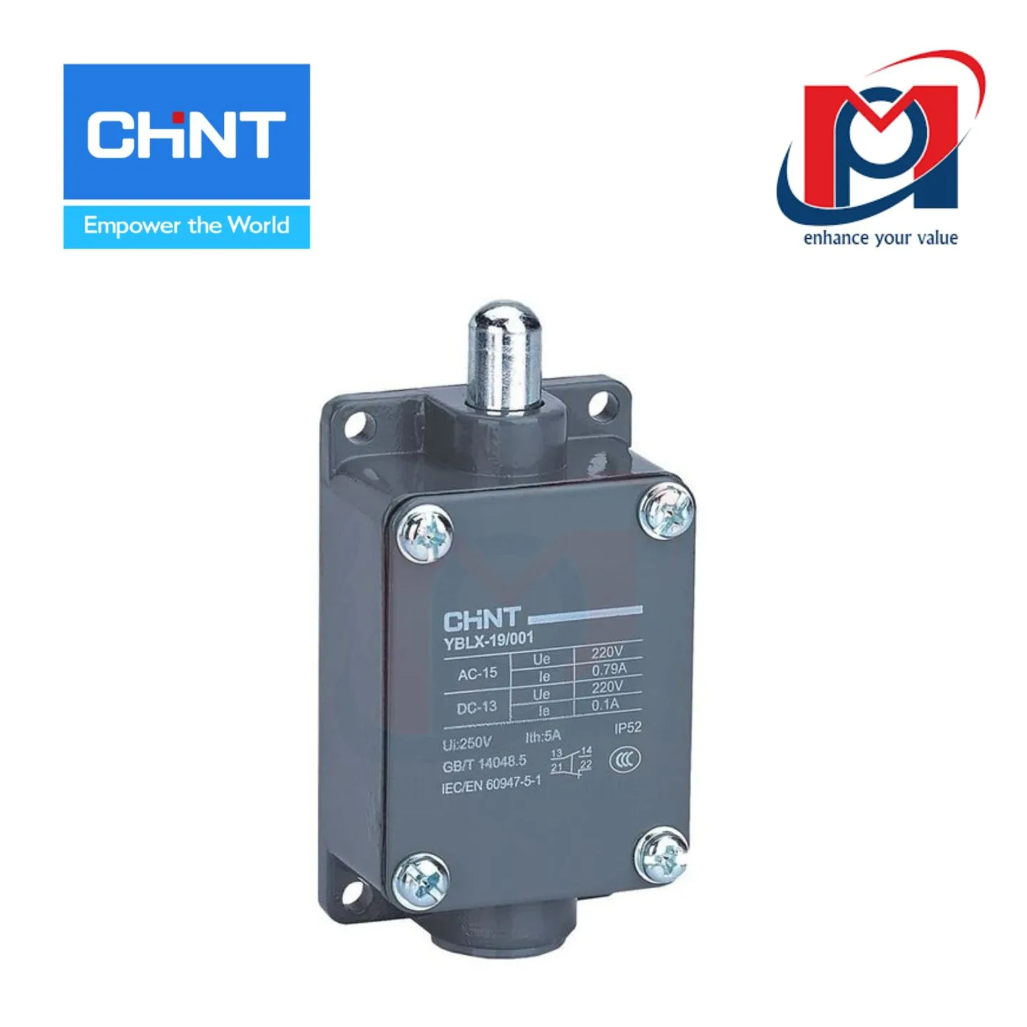 Công tắc hành trình YBLX-19/212 - CHINT - 445015