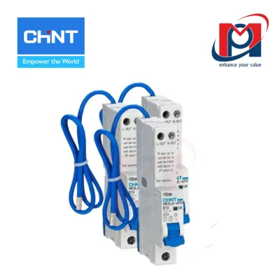 Cầu dao chống dòng rò RCBO NB3LE-AFD 1P+N B10 A type 10mA (R) -  CHINT - 335314