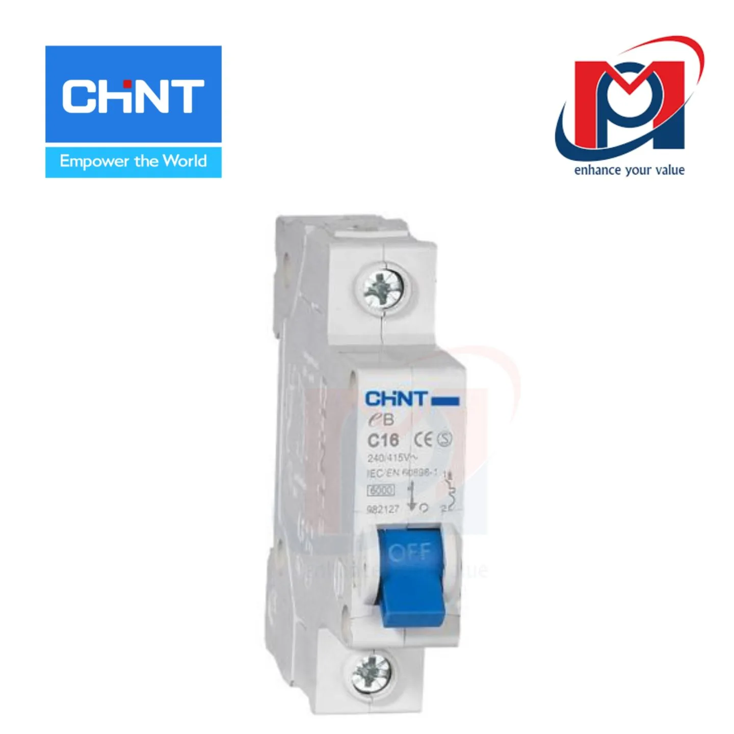 Cầu dao tự động MCB eBG 1P B10 6kA(R) - CHINT - 187421