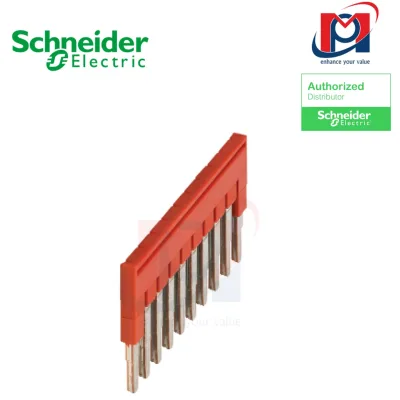Miếng chặn đầu nối PLUG-IN BRIDGE, 10POINTS FOR 2,5MM² TERM -  Schneider - NSYTRAL210
