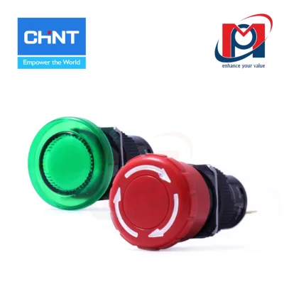 Nút nhấn vuông NP6-22ZS RED -  CHINT - 579510