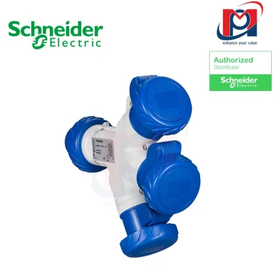 Phích cắm chia 3 ngã 4P 16A IP44 - Schneider - PKZM412