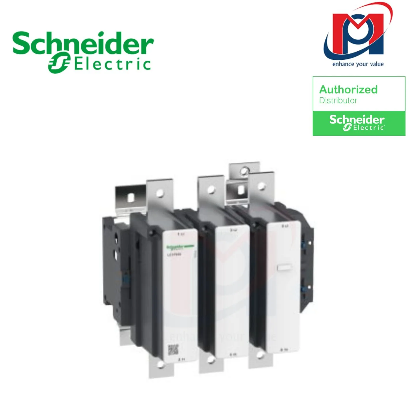 LC1F630GD - Khởi động từ LC1F 3P AC3 440V 125VDC 630A
