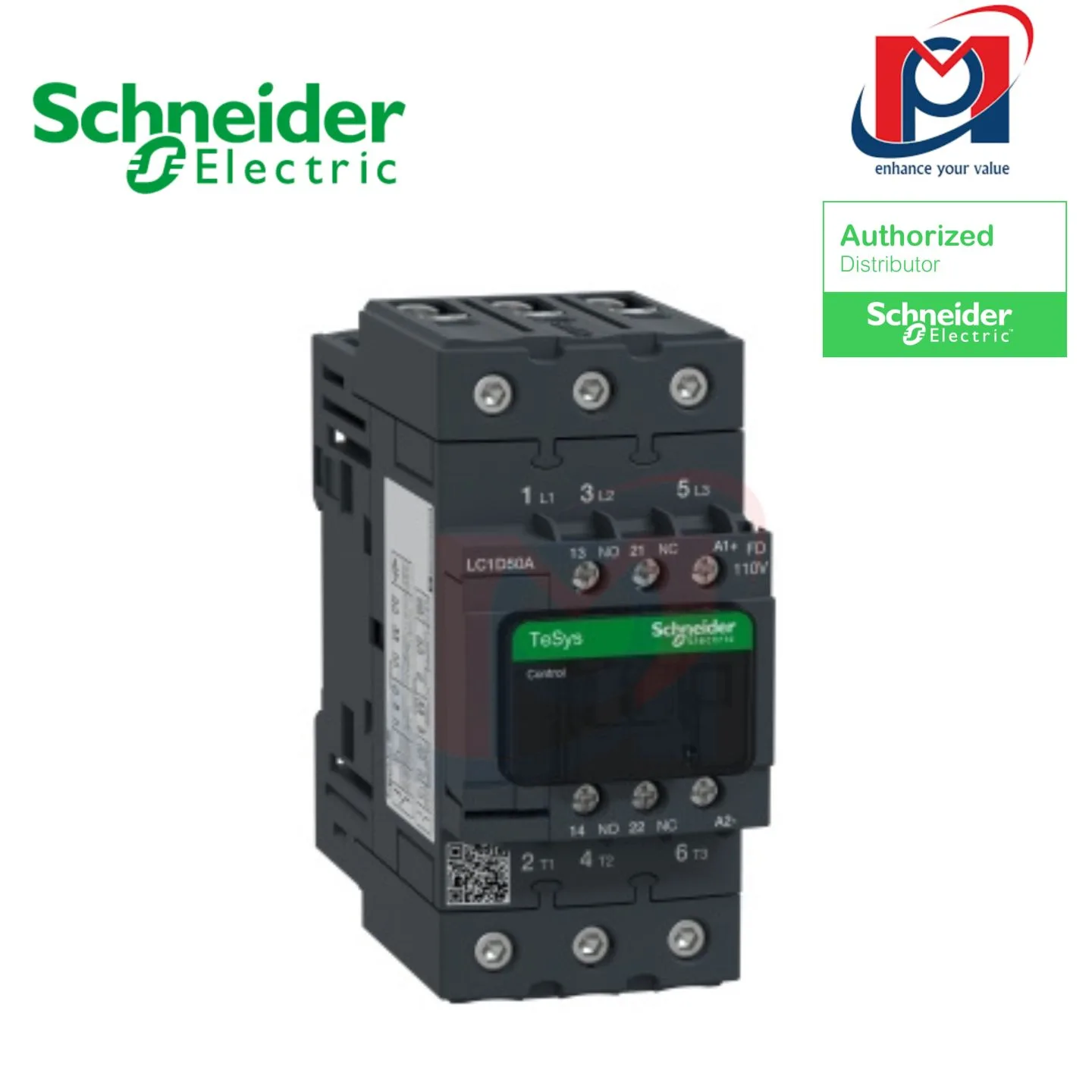 Khởi động từ CONTACTOR - Schneider - LC1D65008E7