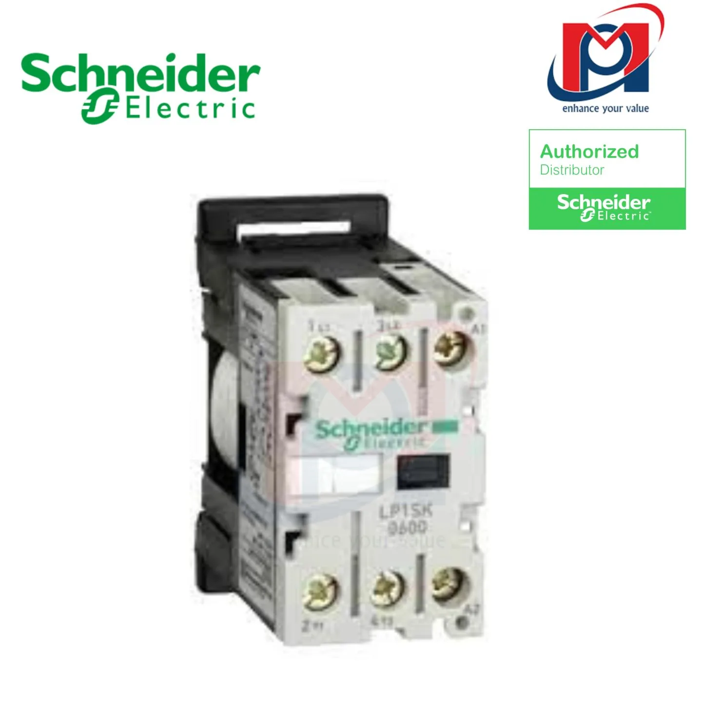 Khởi động từ 2P SK CONTACTOR 1.1 KW 24VDC COIL - Schneider - LP1SK0600BD