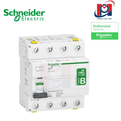 RCCB Acti9 iID 4P 80A 300mA B-SI RCCB -  Schneider - A9Z64480