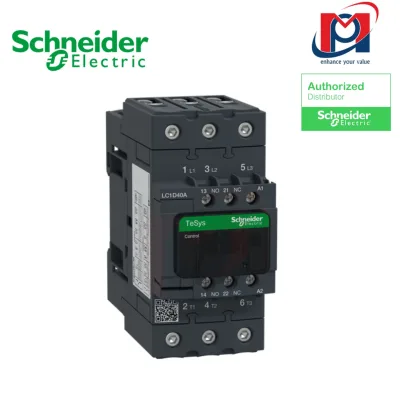 Khởi động từ TeSys 3P EVLK CTR 50A 22KW AC3 200VAC -  Schneider - LC1D50AL7