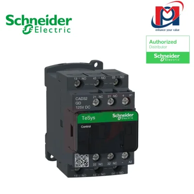 Relay điều khiển AUXILIARY CONTACTOR 5No 240V AC -  Schneider - CAD50U7