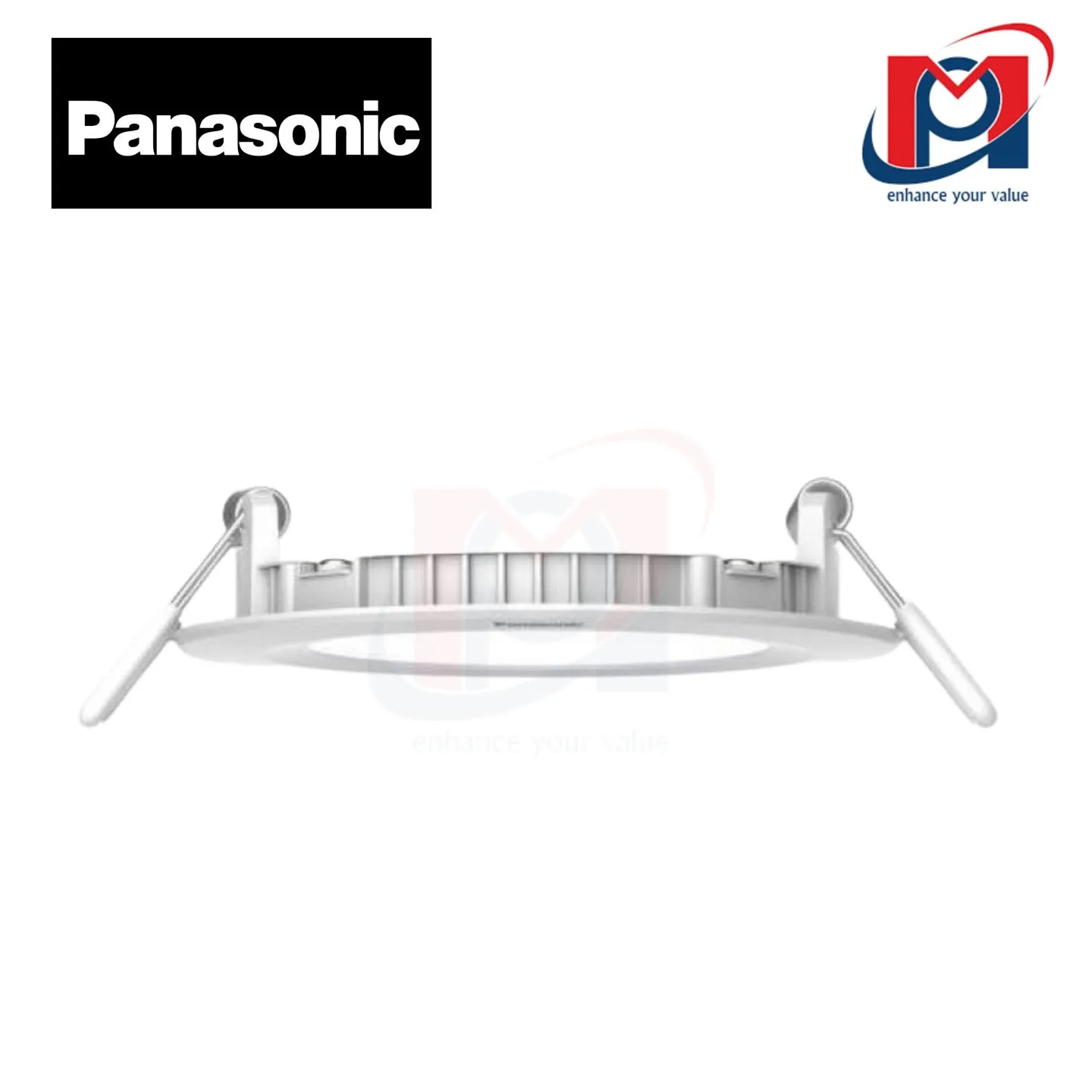 Đèn LED Panel Downlight 12W, EZ-M
(EZ Series Metal), Metal Frame, 4000, 900, Lifetime: 20000 - Panasonic - NNNC7655288