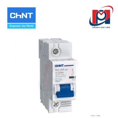 Cầu dao tự động DZ158-125H 1P 125A 10kA -  CHINT - 158107