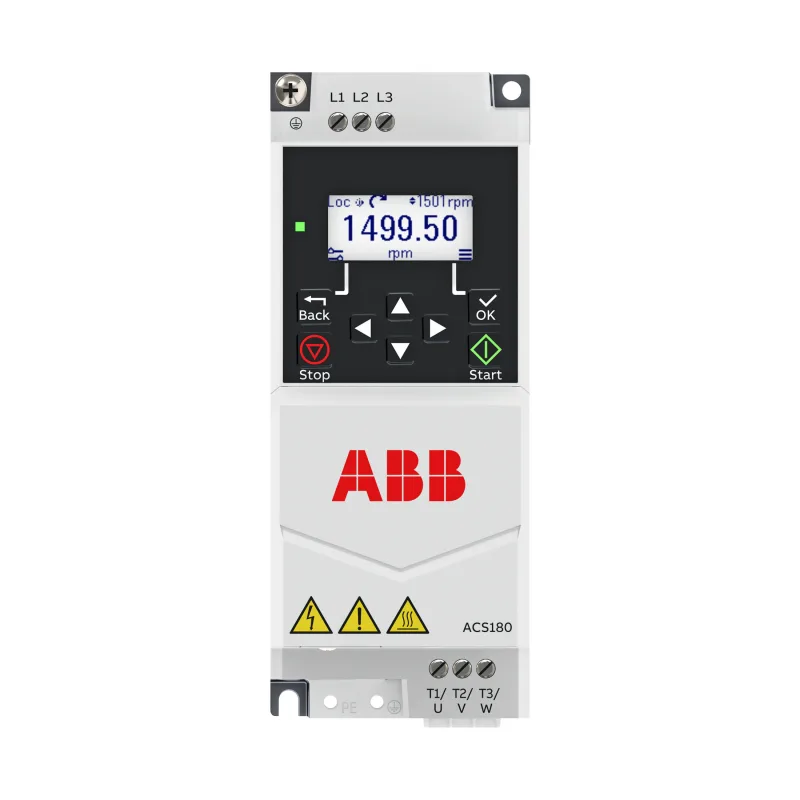 Biến tần ACS180-04S-02A4-1 sở hữu thiết kế nhỏ gọn, dễ lắp đặt nhưng có hiệu suất hoạt động cao.