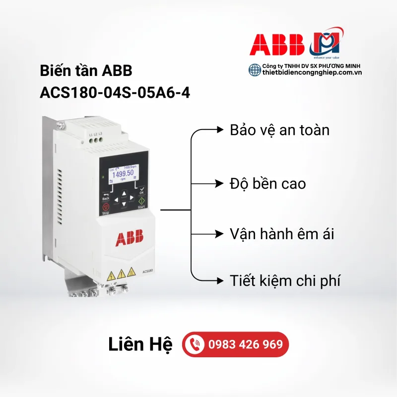 Biến tần ABB ACS180-04S-05A6-4