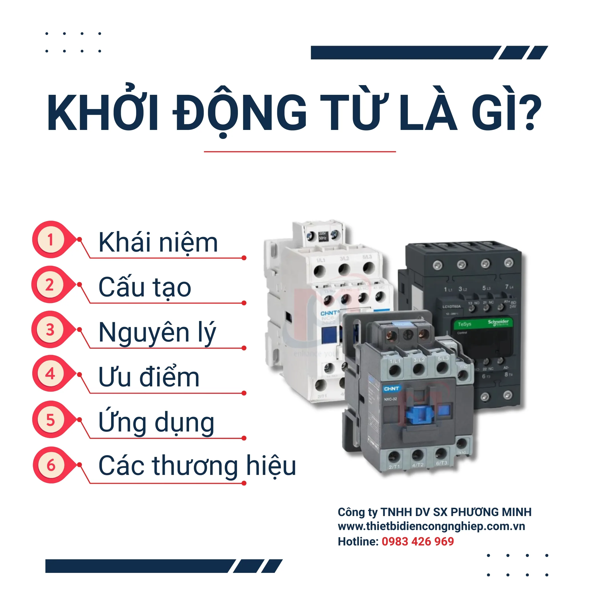 KHỞI ĐỘNG TỪ LÀ GÌ? CẤU TẠO, NGUYÊN LÝ HOẠT ĐỘNG & ỨNG DỤNG