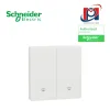 Bộ công tắc đôi 2 cực 20A, có đèn LED Schneider Vivace E KBN32D20N_WE