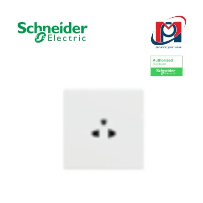Bộ ổ cắm đơn 3 chấu 16A Schneider Vivace E KBN426UEST_WE_G19