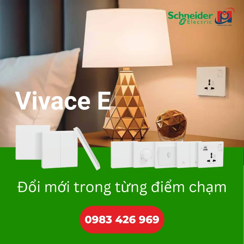 Công tắc ổ cắm Vivace E
