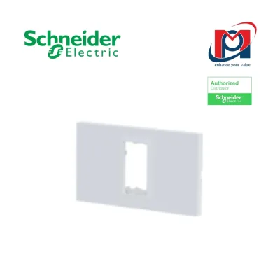 Mặt che 1 thiết bị Schneider Miluz E M3TS01_WE – Màu trắng | Chính hãng
