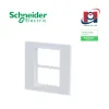 Mặt che 6 thiết bị Schneider Miluz E M3TS06_WE - Size S, màu trắng – Chính hãng