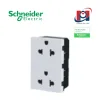 Ổ cắm đôi 3 chấu Schneider Miluz E M3TS426UST2_WE