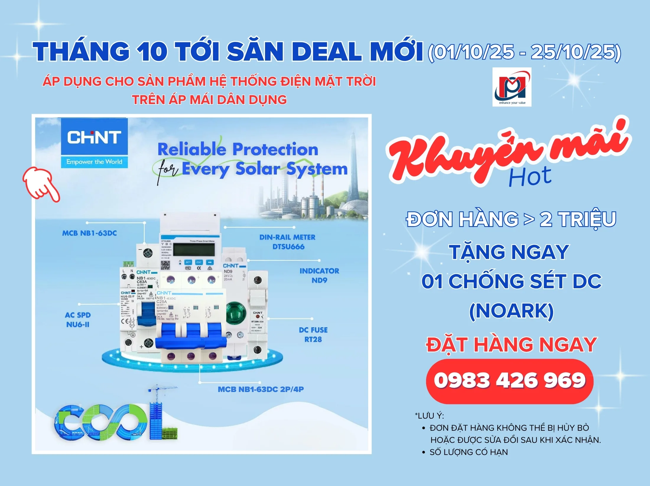 THÁNG 10 TỚI SĂN DEAL MỚI THIẾT BỊ ĐIỆN PHƯƠNG MINH