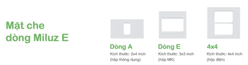 mat che dong Miluz E