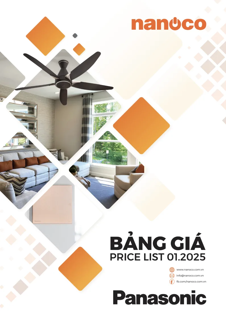 Bang gia Panasonic 01:2025