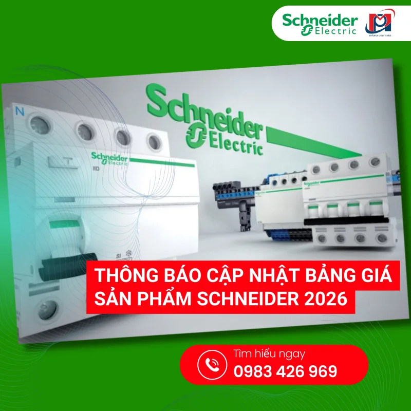 BẢNG GIÁ THIẾT BỊ ĐIỆN SCHNEIDER 2026