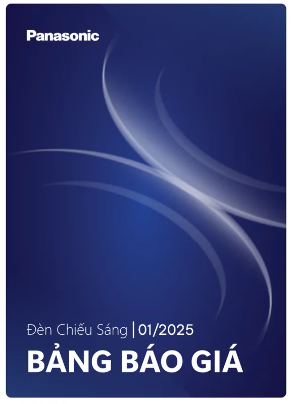 Bang gia den led Panasonic 2025