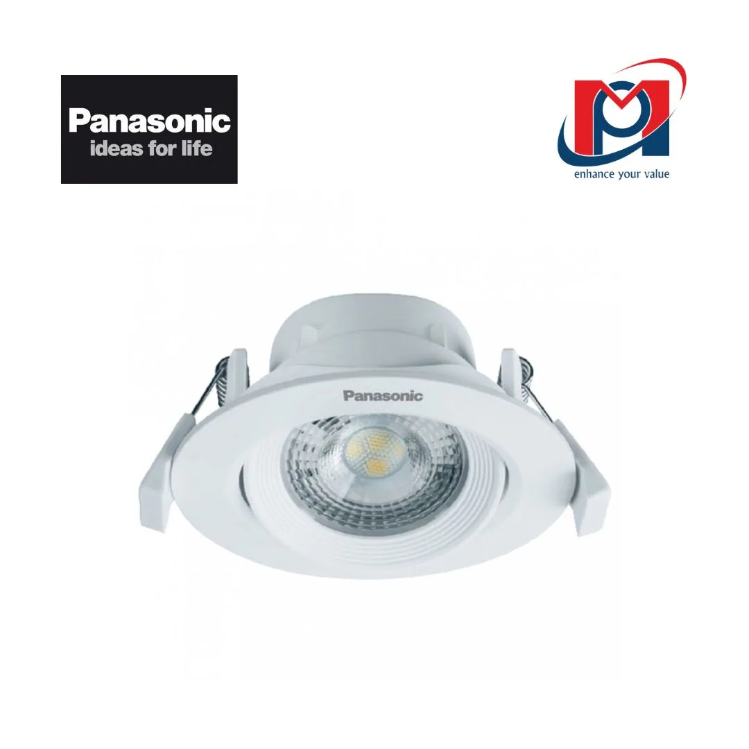 Đèn Downlight Chỉnh Góc Panasonic NNNC7635388 9W Ánh sáng trung tính 4000K LED âm trần chính hãng