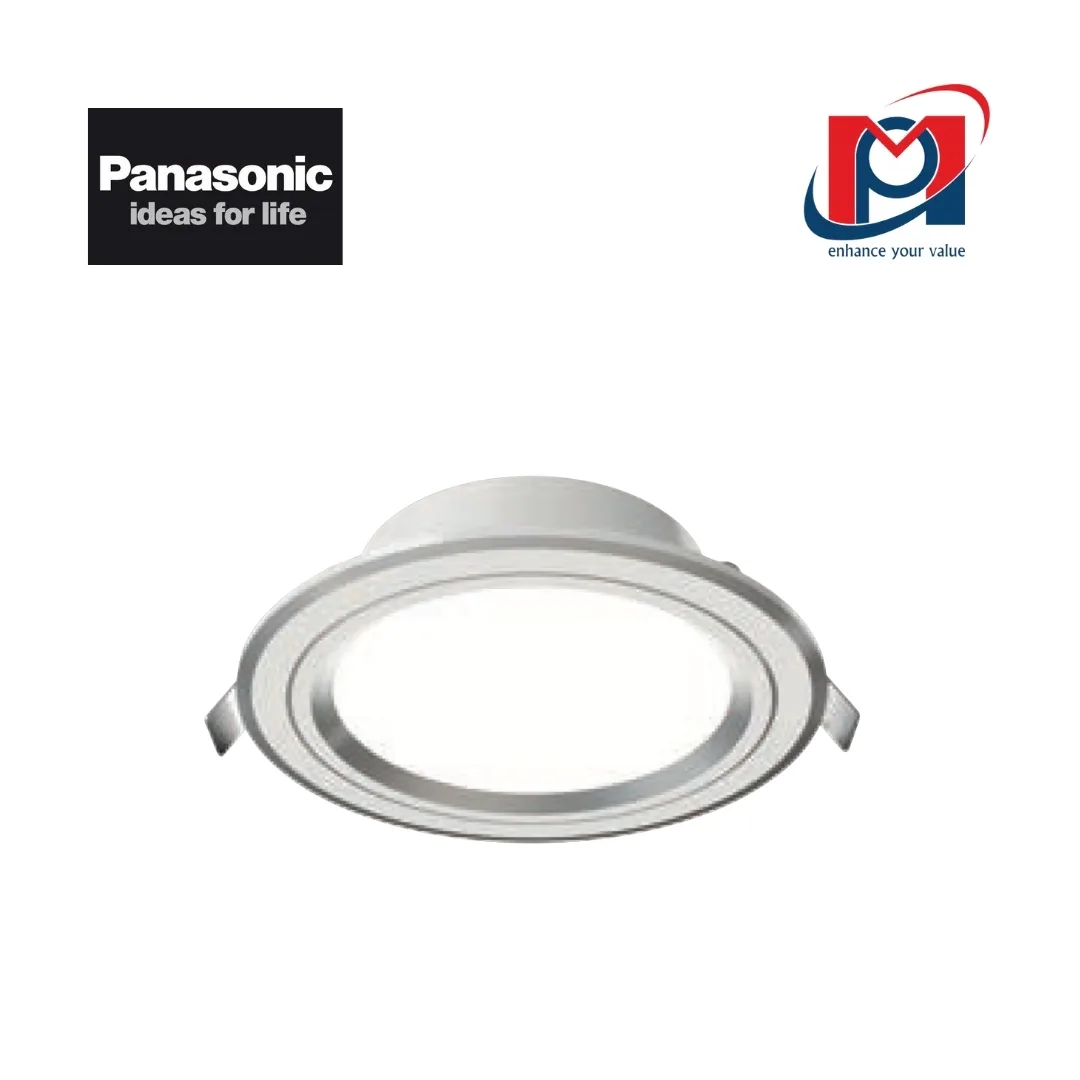 Đèn LED Downlight 12W Lắp âm Color Rim Loại viền Bạc NNV76131SE1A 01