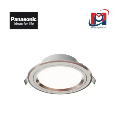 Đèn LED Downlight 9W, Lắp âm, Color Rim, Loại viền Vàng NNV76160YE1A 01