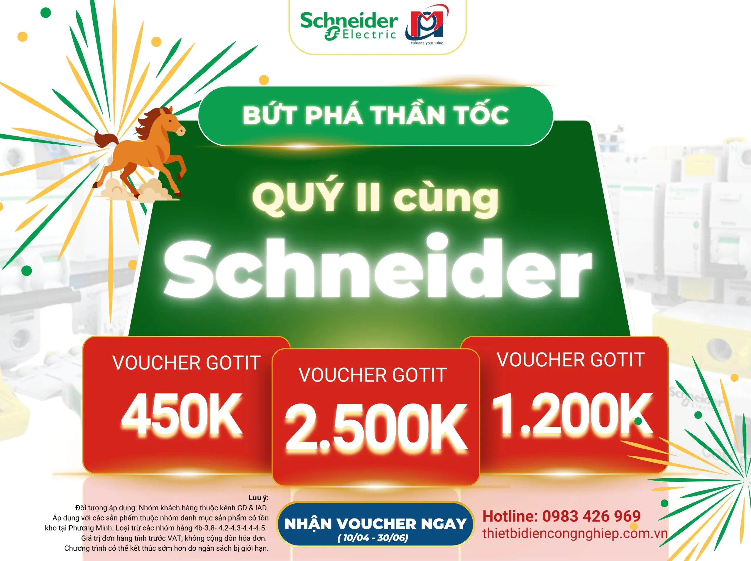Bứt phá thần tốc quý II – 2026 cùng Schneider