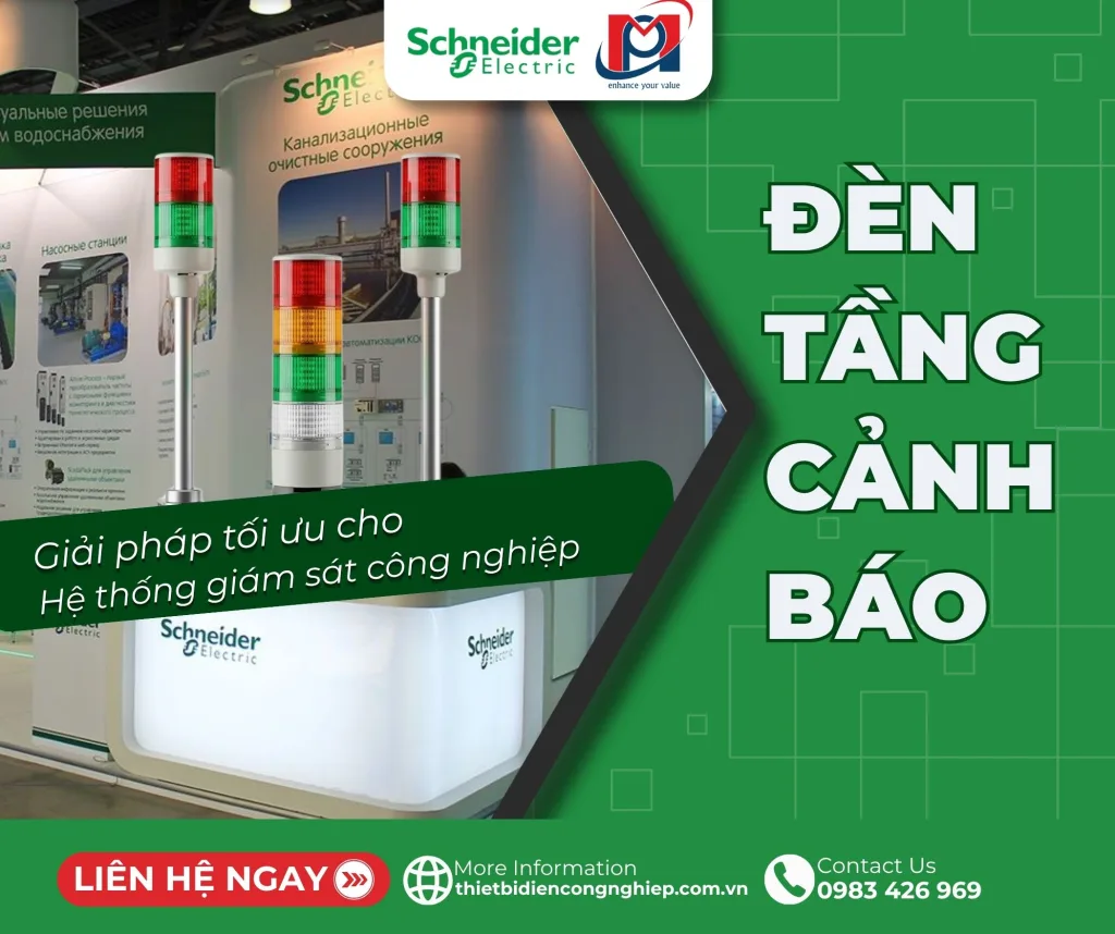 Đèn Tầng Cảnh Báo Schneider Chính Hãng